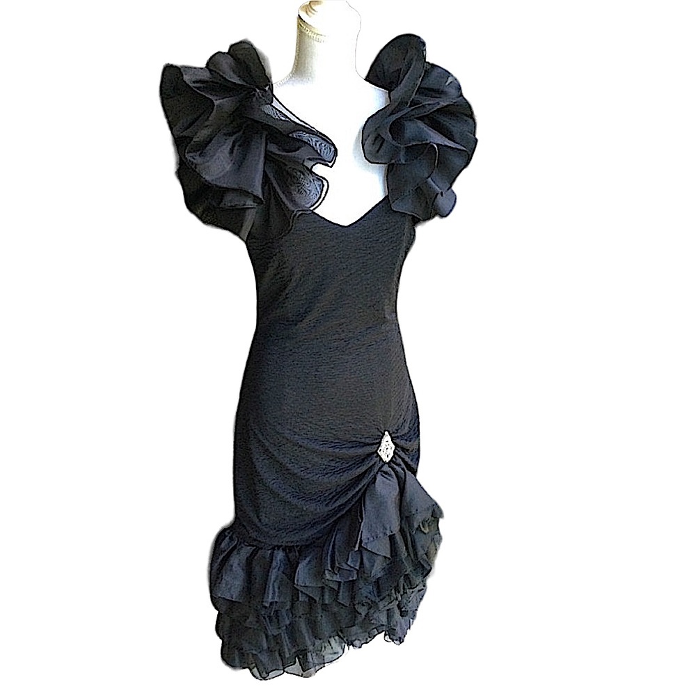 Vintage 1980’s Susan Roselli for Vijack Formal Dress. B10